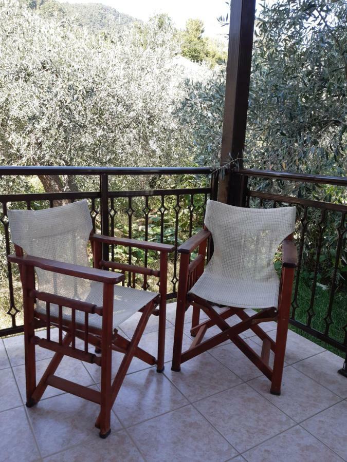 Hotel George Chrysi Ammoudia Bagian luar foto